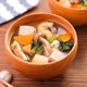 【五目しょうゆスープ】家にある食材で具沢山汁♪