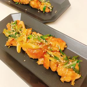 りんの作ってみた!投稿(【鶏肉ねぎ味噌照り焼き】パパッと10分！ご飯が進む簡単おかず)