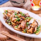 【新玉ねぎと豚肉の塩こんぶ炒め】パパッと完成！リピ確定♪
