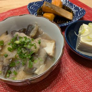 シカハリーの作ってみた!投稿(なすのさっぱりみぞれ煮)