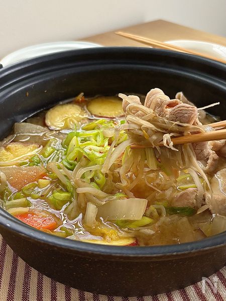 しょうが香る味噌鍋