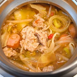 えんぢさんの作ってみた!投稿(コスパ最強！【麻婆もやしスープ】パパッと完成♪)