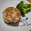 ももの作ってみた!投稿(低脂質♡【大葉と豆腐のチキン味噌バーグ】混ぜて焼くだけ！)