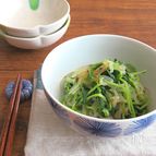 低糖質でノンオイル☆ダイエットにも◎豆苗としらたきおかか和え
