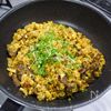 牛肉たっぷりソースカレー焼き飯の工程5