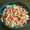 フライパンで豆もやしと豚バラのオイぽん蒸しの工程2