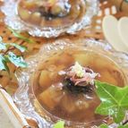 昆布つゆで茄子のトロトロひんやりスープ
