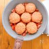 ほったらかしでふわふわ♡煮込みトマトハンバーグの工程5