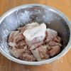 『鶏肉と新じゃがのハニーマスタード炒め』こってり♡ご飯が進むの工程2