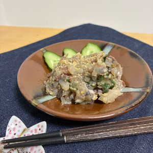ゆゆの作ってみた!投稿(鯵のなめろう)