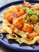 鶏むね肉と大根のチリソース