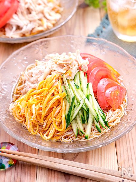 【冷やし中華風そうめん】暑い日はこれ！夏のそうめんアレンジ♪