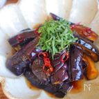 ＼レンジで副菜／中華風なすの甘酢和え