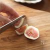 秋の贅沢🍂5分で【イチヂクの甘酒チーズタルティーヌ】の工程1