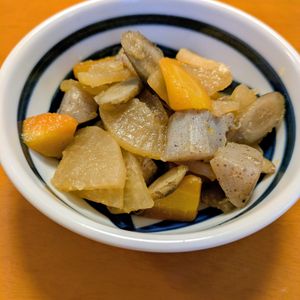 ゆきまる🐬🫧の作ってみた!投稿(大根たっぷり鶏ごぼう【作り置き】)