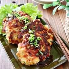 簡単＊豚肉とはんぺんの落とし焼き