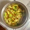 【カレー南蛮そば】濃厚♪の工程5