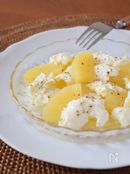 パイナップルモッツァレラ　缶詰でおもてなし料理♪