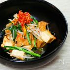 タイ風！厚揚げとニラのオイスターソース炒め！
