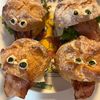 ミキティの作ってみた!投稿(【おばけサンドイッチ&きのこチーズのクロワッサン】)