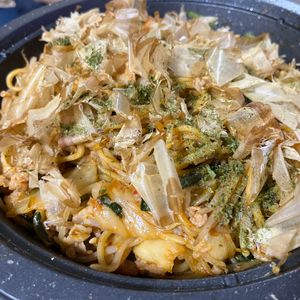 ぽちゃこの作ってみた!投稿(今日の夕飯は豚キムチ焼きそばよ！早く帰ってきてね😘)