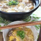 厚揚げと豚肉のトロトロかき玉風