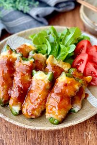 作り方簡単＆栄養まるごと♩ピーマンの肉巻き