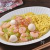 えびと白菜の塩あんかけ焼きそば｜とろ〜り熱々♪ワンパンで簡単