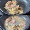 【牡蠣とほうれん草の出汁香るクリームパスタ】旨みたっぷり♡の工程3