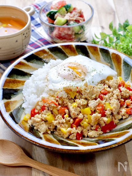 下味冷凍！チンするだけで絶品ごはん♪『超時短☆ラク旨ガパオ』
