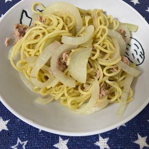 万福の作ってみた!投稿(レンジで一発【ツナと青のりまぜそば】)