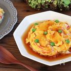 節約食材でできる!あつあつ!ふんわりとろ~り食感♡「天津飯」の作り方