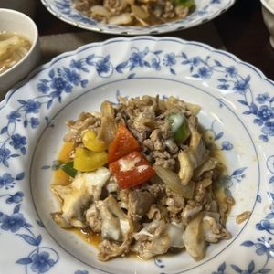 Hikeyの作ってみた!投稿(【フライパンごと食卓へ！】野菜たっぷりチーズポークチャップ)
