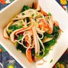 煌蓮mamの作ってみた!投稿(やみつき!火を使わず【カニかまとほうれん草のうま塩ナムル】)