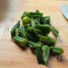 オクラと竹輪の胡麻和えの工程6