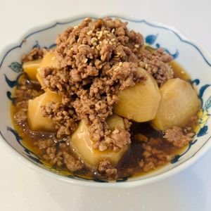 361192の作ってみた!投稿(ホクホクねっとり♪ご飯がすすむ♪『里芋の甘辛♡そぼろ煮』)