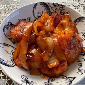 万福の作ってみた!投稿(節約おかず♪【玉ねぎの甘さ引き立つ♡鶏ささみチャップ♡】)