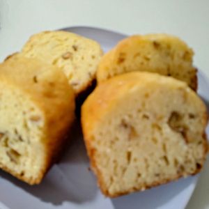ゆみの作ってみた!投稿(翌朝もしっとりふわふわ【米粉のバナナパウンドケーキ】)