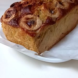 marine55の作ってみた!投稿(焼くまで10分！バナナパウンドケーキ)