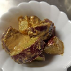 クリームソーダの作ってみた!投稿(【レンジで5分】さつまいもの和風サラダ♡胡麻マヨ和え)