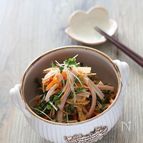 切干大根とハムの中華風和え物