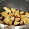 さつまいもと豚肩ロースのマスタード和えの工程3