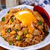 行列の中華屋さんの🍚ガッツリスタミナ☆🤩☆豚バラにら炒飯の工程5