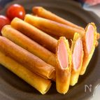 【ソーセージのカレー春巻き】子供が喜ぶおやつ☆おつまみにも
