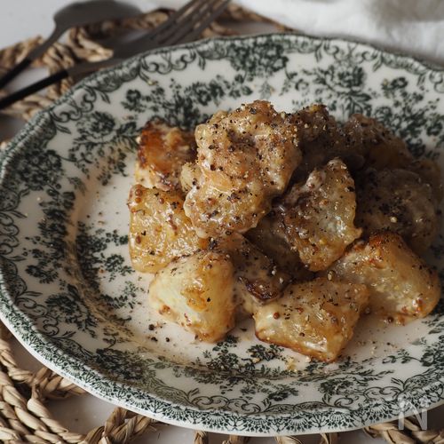 味噌マヨマスタード 大根チキン。