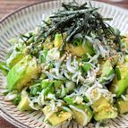 すだち香る【アボカドしらすのねぎだく和ナムル】5分おつまみ