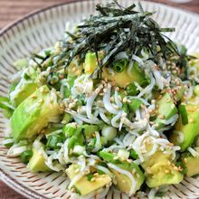 すだち香る【アボカドしらすのねぎだく和ナムル】5分おつまみ