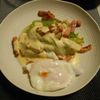 おほしさまぴかぴかの作ってみた!投稿(輪切りレタスとカリカリチーズベーコンのホットシーザーサラダ☆)