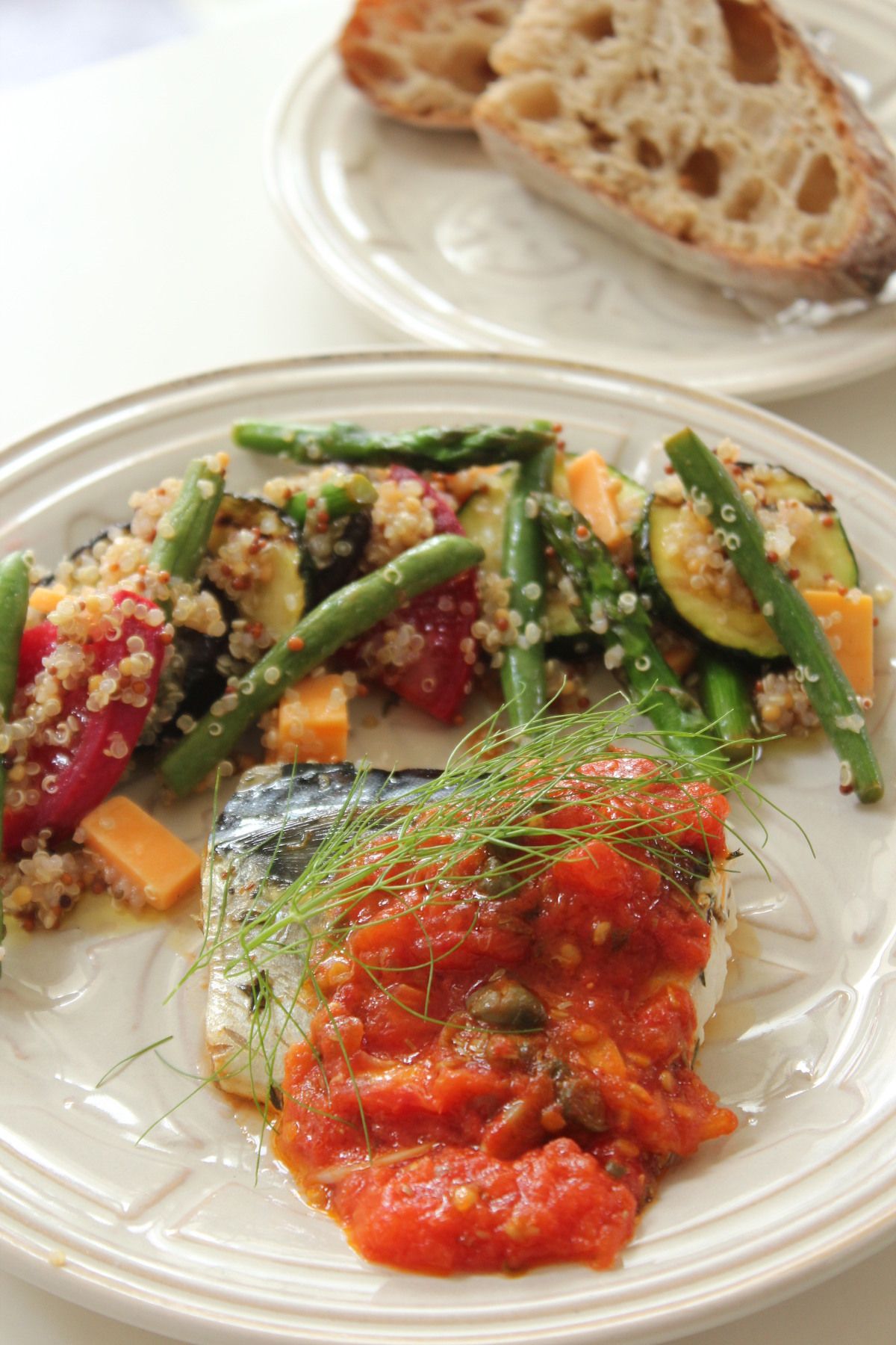 サンシャインスローとキヌアのレシピ