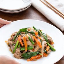 【豚肉のプルコギ風炒め】コチュジャン不要!下味調理で簡単!